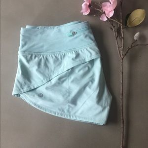 Light bluish shorts